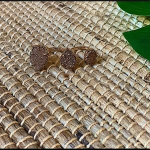 Rose Gold Druzzy Ring 💍